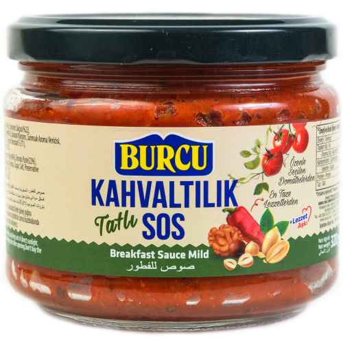 BURCU Соус для завтрака 320 гр (KAHVALTILIK SOS 1/8)