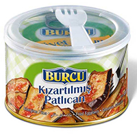 BURCU Баклажан жаренный 400 гр (KIZARTILMIS PATLICAN 1/24)